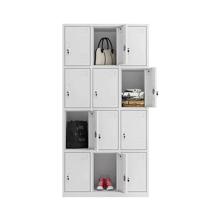 steel 12 door shoe storage locker school cabinet