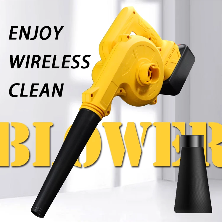 F FCFJ-2 Wholesale Customized Leaf Blower Portable Lithium Battery Cordless Industrial Electric Air Blower Snow Blower