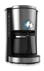 HOMEZEST CM-338BEA COFFEE Maker Drip COFFEE Machine Cups Stainless Steel 1.25L 10-12 CB Ce Garage Hotel Household ROHS 2 Years