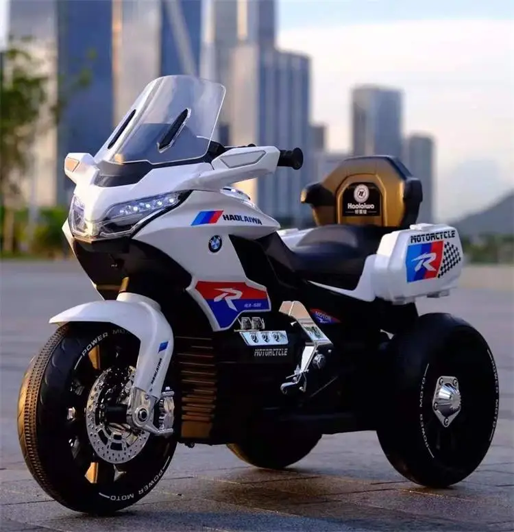 12V Baby ride on car bike toy three wheels motorbike electric motorcycle for kids