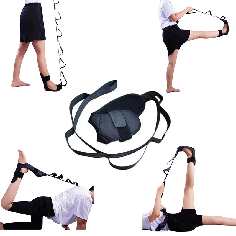 Cheap Price Yoga Stretching Foot Leg Stretcher Strap For Trainer Yoga Flexibility Leg Stretch Belt