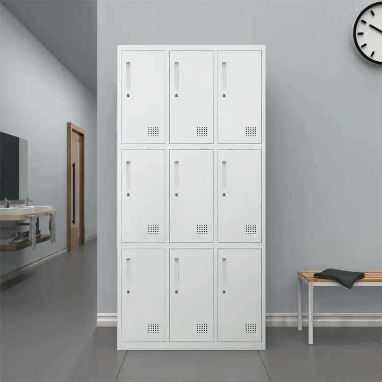 work dressing hospital room cloth storage middle school gym key lock iron metal steel cabinet 2 3 4 6 9 12 15 18 door locker