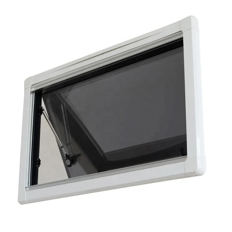 RV Caravan Motorhome Side Hinged Window External Push Window Replacement High Quality Aluminum Alloy Top_Hung Hinged Windows