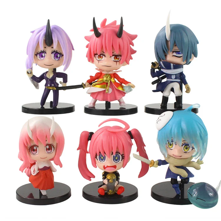 That Time I Got Reincarnated as a Slime Anime Figure Rimuru Tempest Action Figures Benimaru Shuna Shion Soei Model Doll