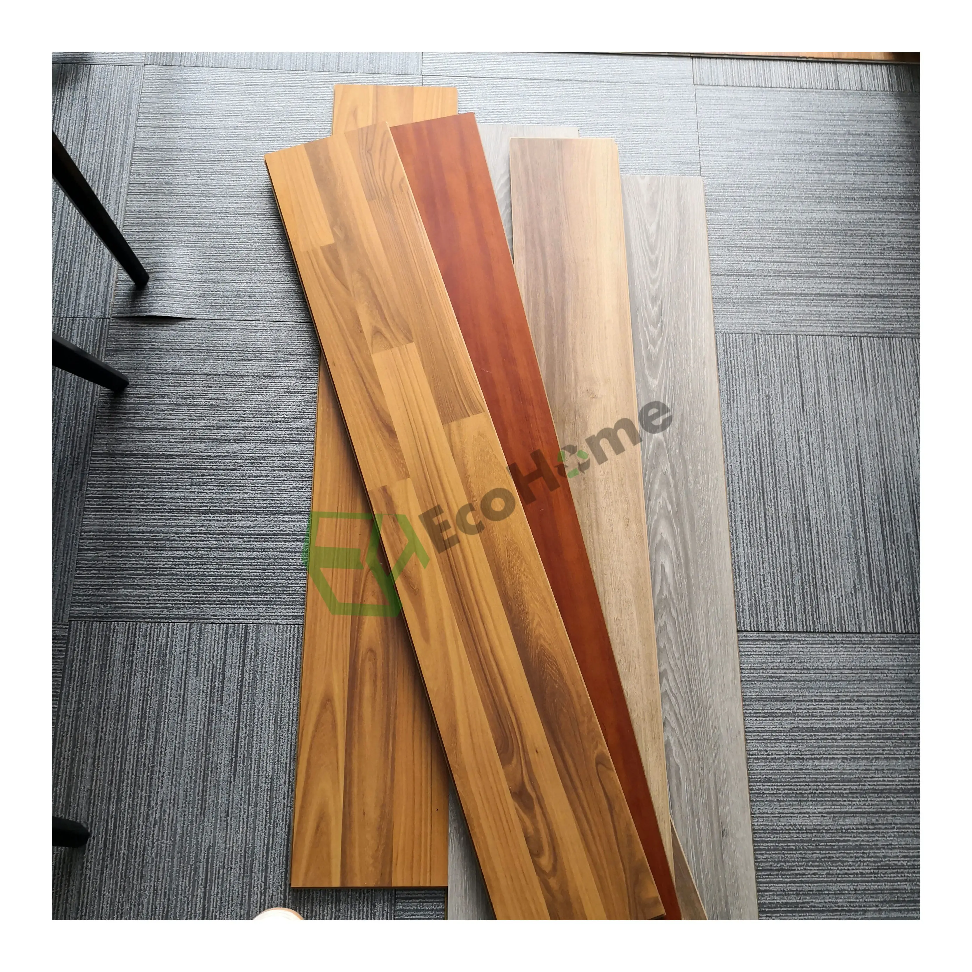 Waterproof Quick Cilck Laminate Flooring for Residential and Commercial GOLDEN PINE HDF