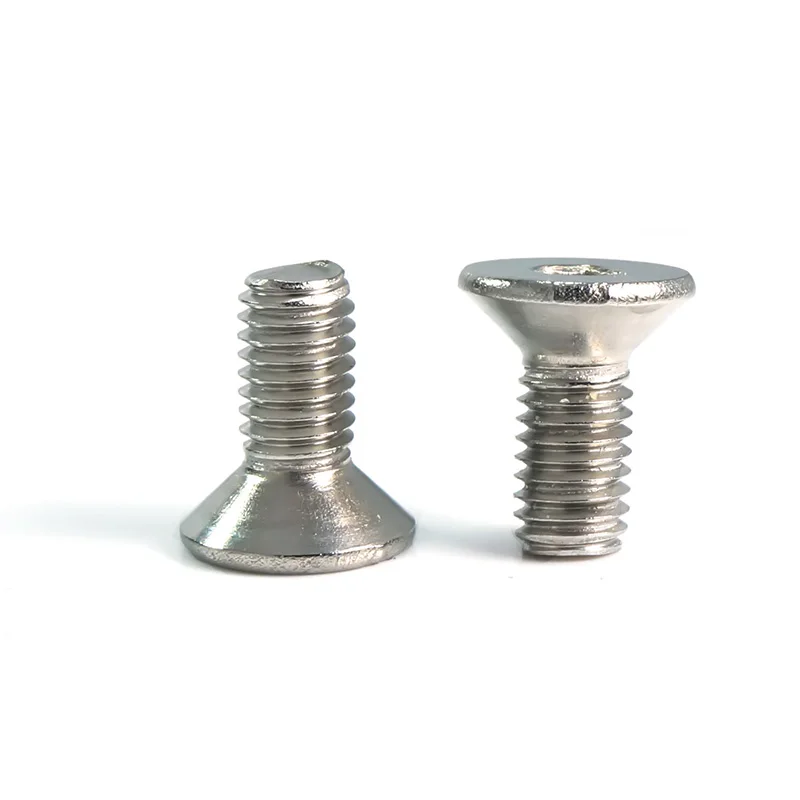 Chinese factory Stainless steel 304 316 countersunk head hexagon socket bolt and nut