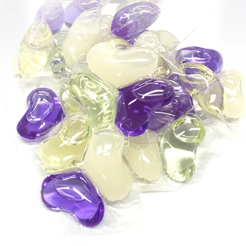 Wholesale Laundry Washing Detergent Liquid Pod 3 in 1 Laundry in Gel Capsule Pods