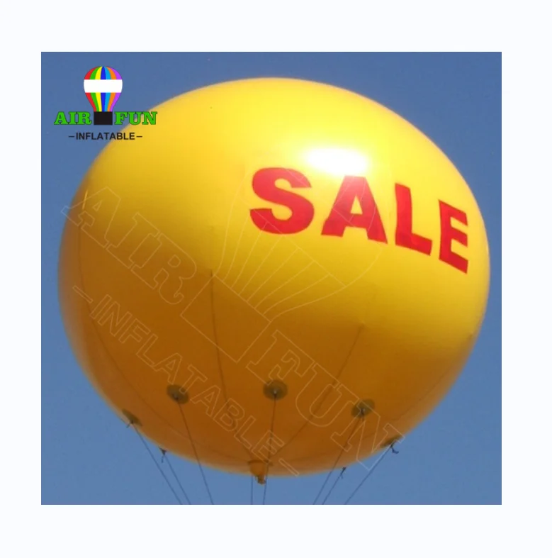 Hot Sale PVC Inflatable Helium Sky Balloon/Large Advertising Balloon Helium/Inflatable balloons