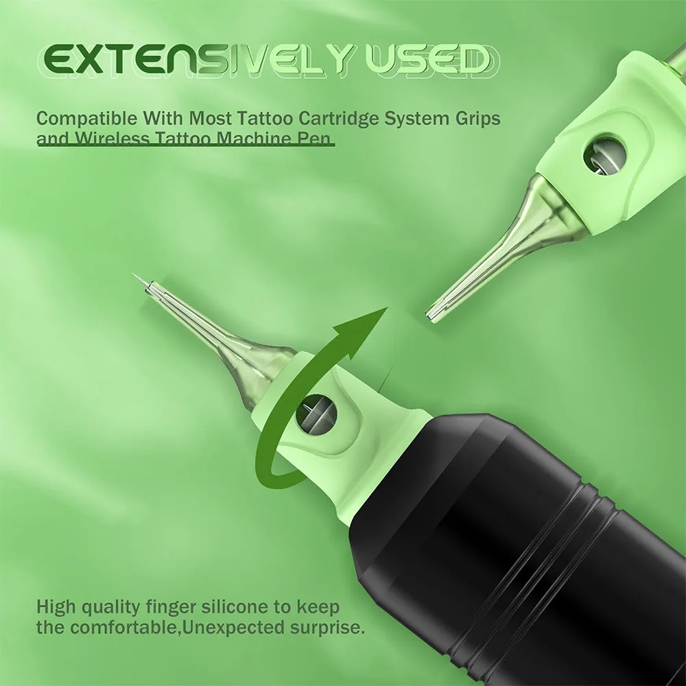 Wholesale POPU Omni V2 3RL Round liner Long Taper permanent makeup cartridge  pmu tattoo needles cartridges for PMU and SMP