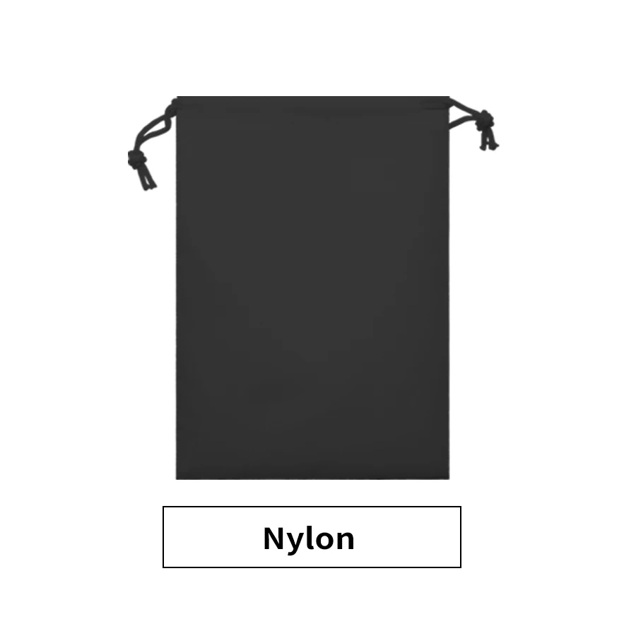 Custom Logo Portable Flat Non-Woven Drawstring Bag for Gym Traveling