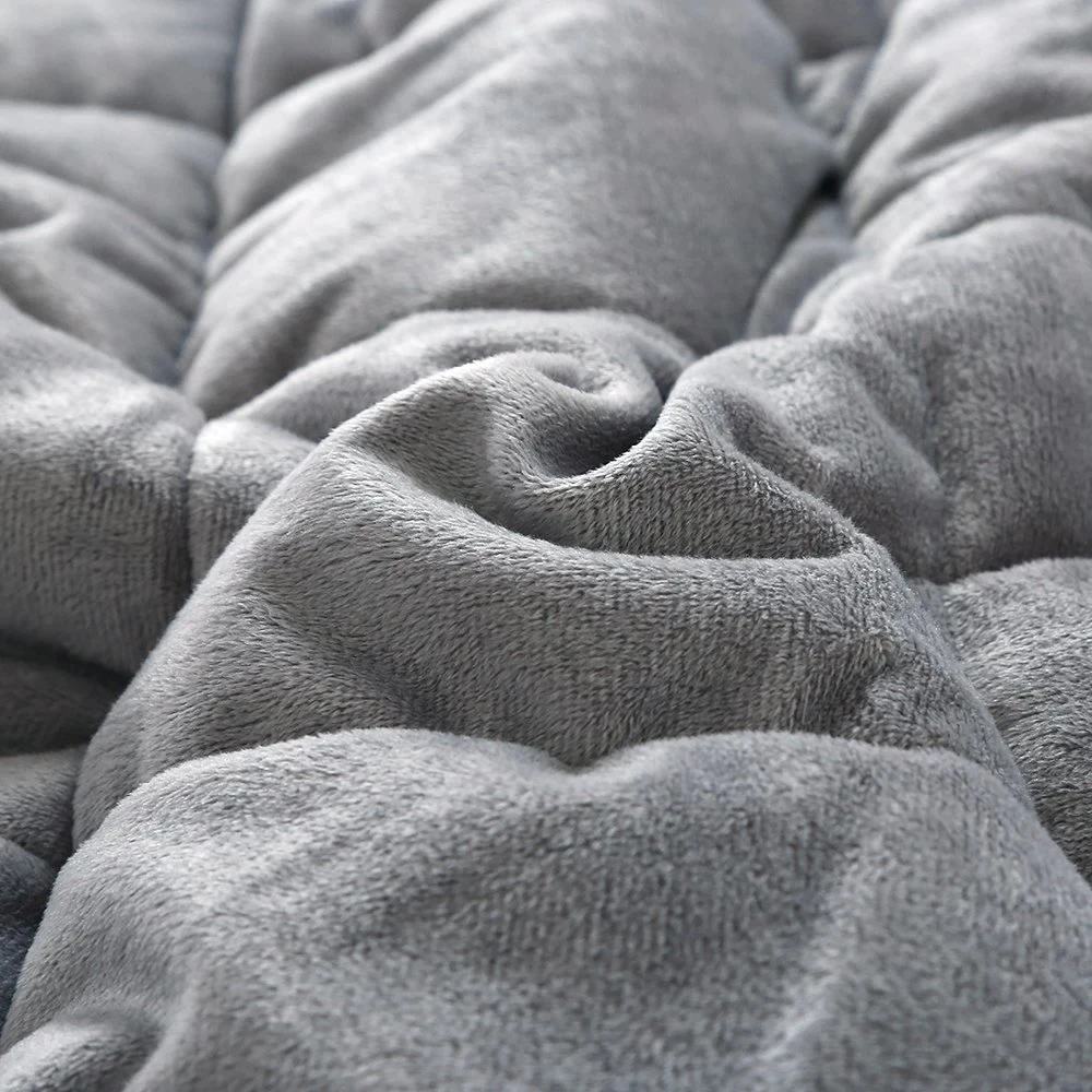 Factory wholesale15lbs weighted blanket single size 150cm 200cm weight 2kg blanket weighted blanket anxiety