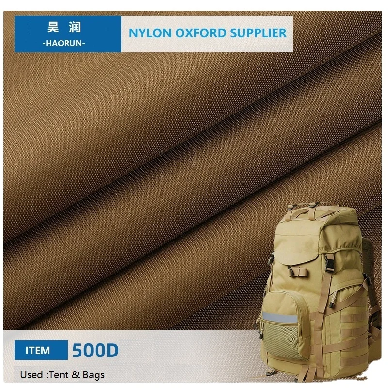 1050D Water Repellent Nylon Cordura DWR Fabric 100% Polyester with PU x3 Coating & UV Resistance