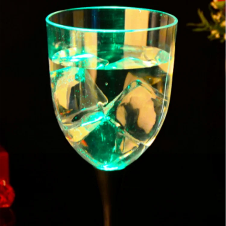 6.5 oz Light Beer  Cup Party Flashing Light up Induction Luminous Plastic LED Beer Cup