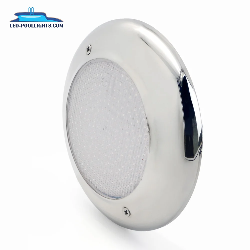 Led 12V Swim Pool Light Ip68 Resin Filled Underwater Led Light Rgb Inground Swimming Stainless Steel Pool Light