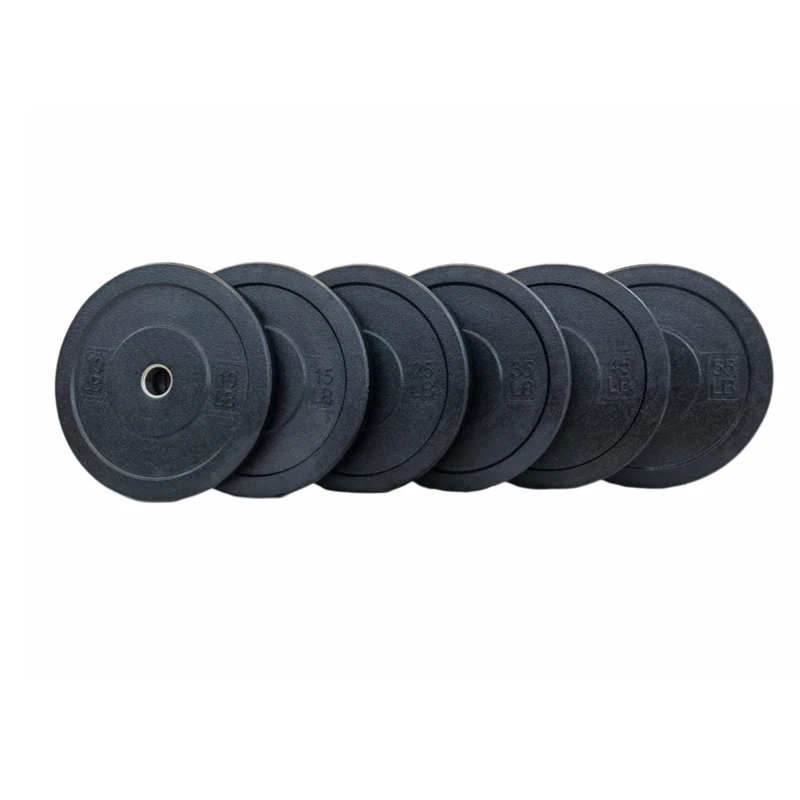 Fast delivery fitness  Competition Crumb Rubber Bumper Plate for barbell