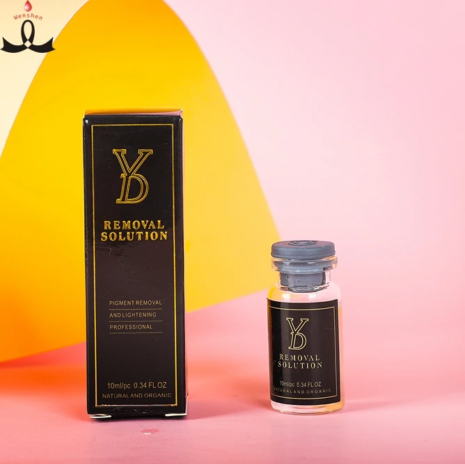 New Arrival YD Removal Solution Clear Semi Permanent Makeup Old Tattoos Remove or  Remove In Time