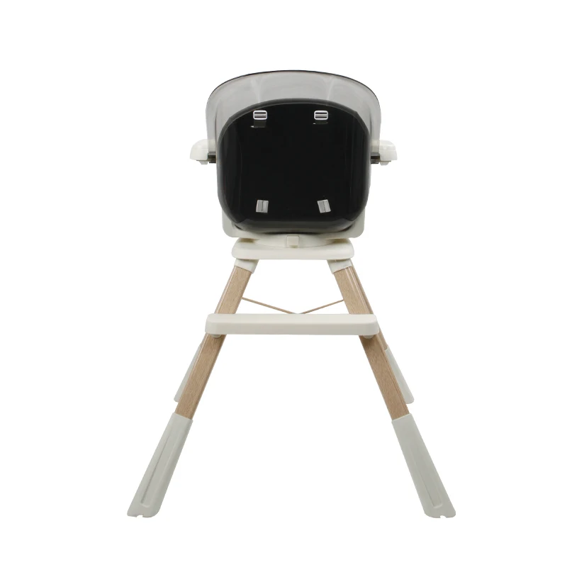 Convertible 3 in 1 feeding chair baby moving Rocking Chair Toddler baby high chair plastic wood