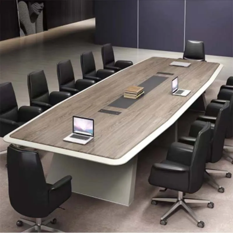 Factory Made Conference Table Manufacturer Office Furniture Set Meeting Table and Chairs Set