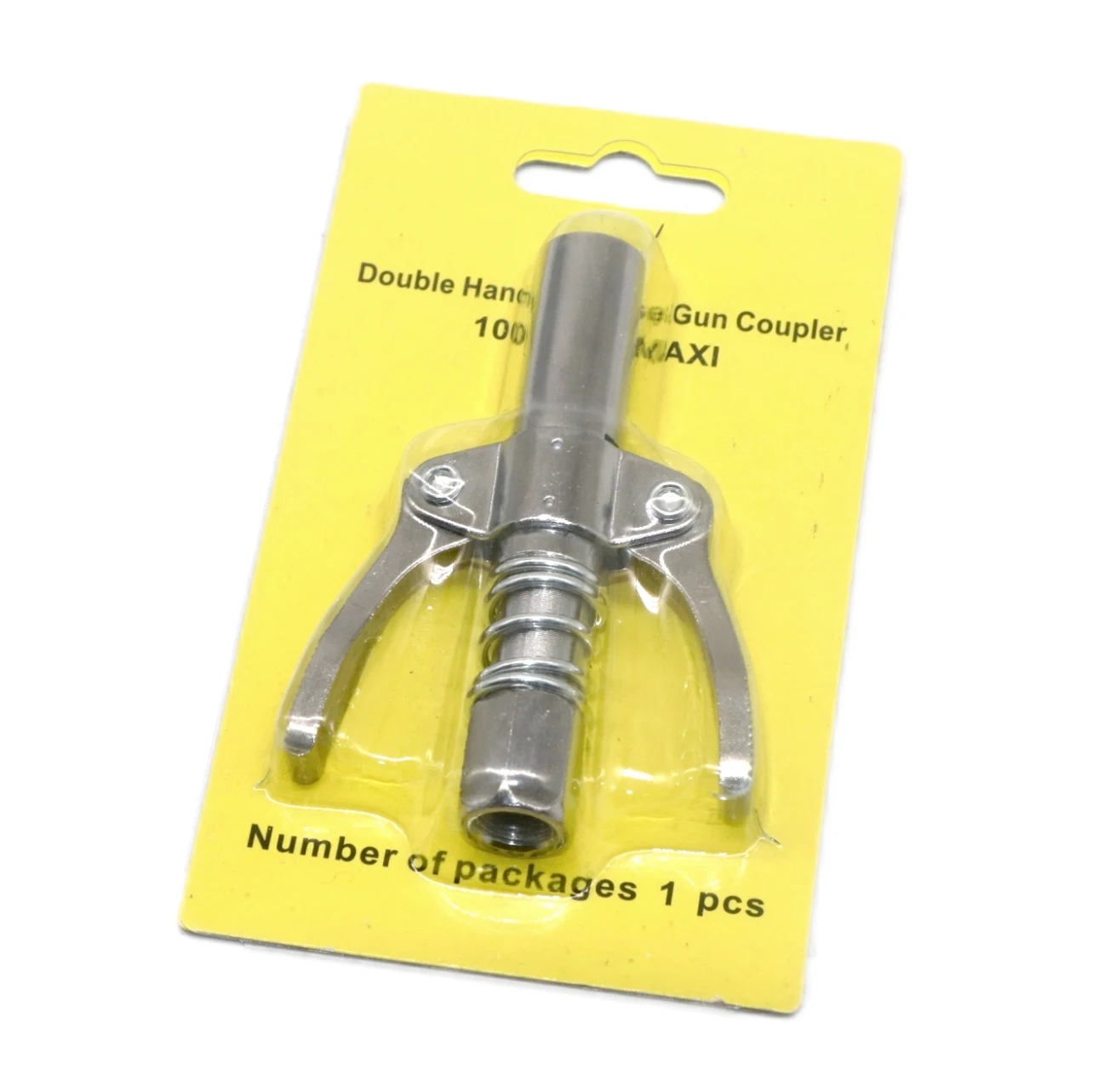 ZM-0288 Grease Gun Coupler 10000 PSI NPTI/8 Oil Pump Quick Release Grease Tip Tool Car Syringe Lubricant Tip Grease Nozzle