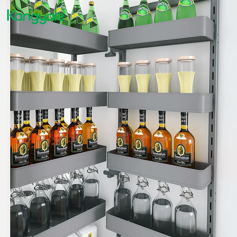 Kitchen Cabinet Pull Out Organizer And Storage Multipurpose Kitchen Cabinet Larder Basket Pantry Unit Storage Shelf