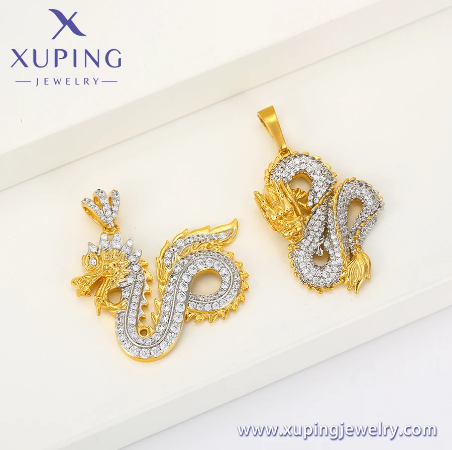 35831 xuping customizable fashion hot sale of traditional culture dragons into myths and legends pendants