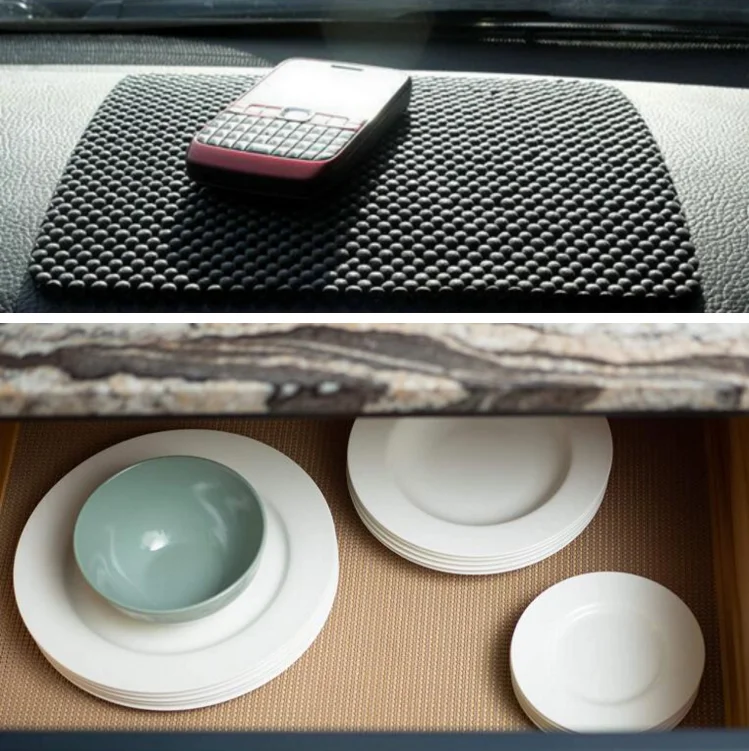 PVC foam non slip grip rug pad anti slip carpet underlay mat /Table Coverer Shelf Liner