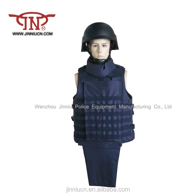 PE NIJ 3A vest .44 body vest aramid full armor riot shield