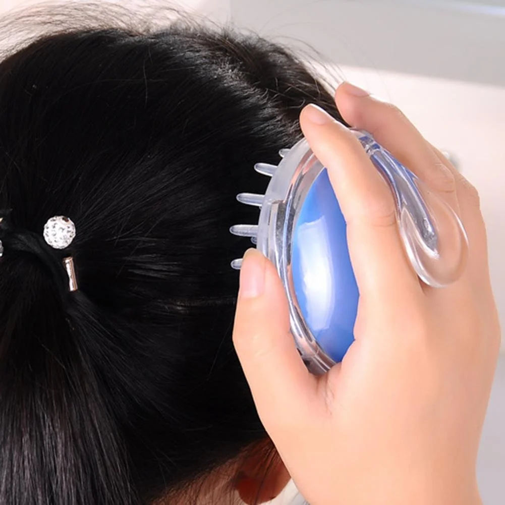 High-demand product market silica gel customized Silicone shampoo brush Scope of use Hair