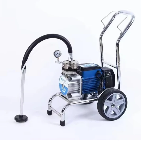 Airless Paint Sprayer Machine Airless Wall Putty Paint Sprayer Guns High Pressure Putty Sprayer Machine