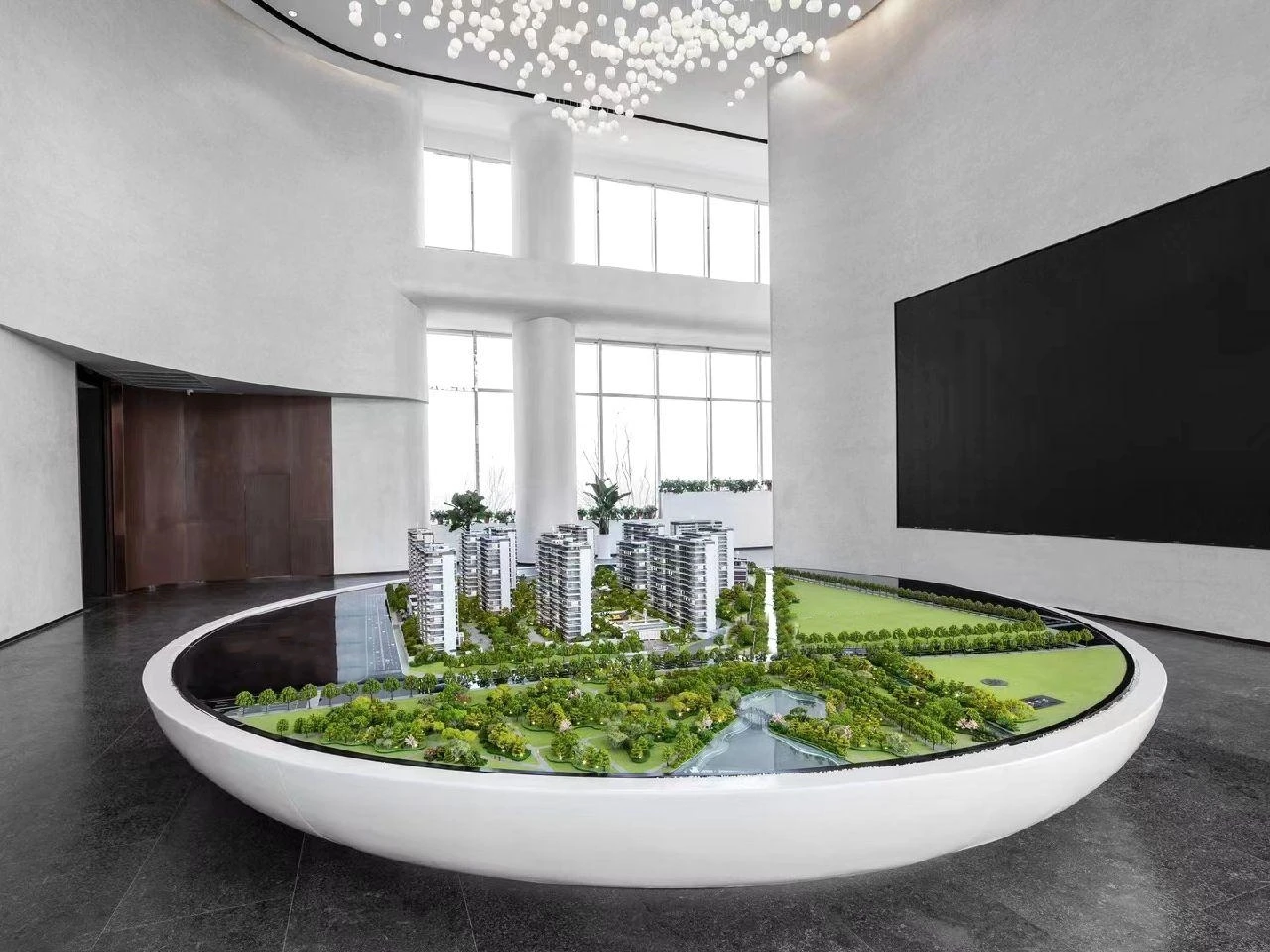 2023 New Real Estate Architectural Model Residential Architecture Models Exquisite Indoor Scenery