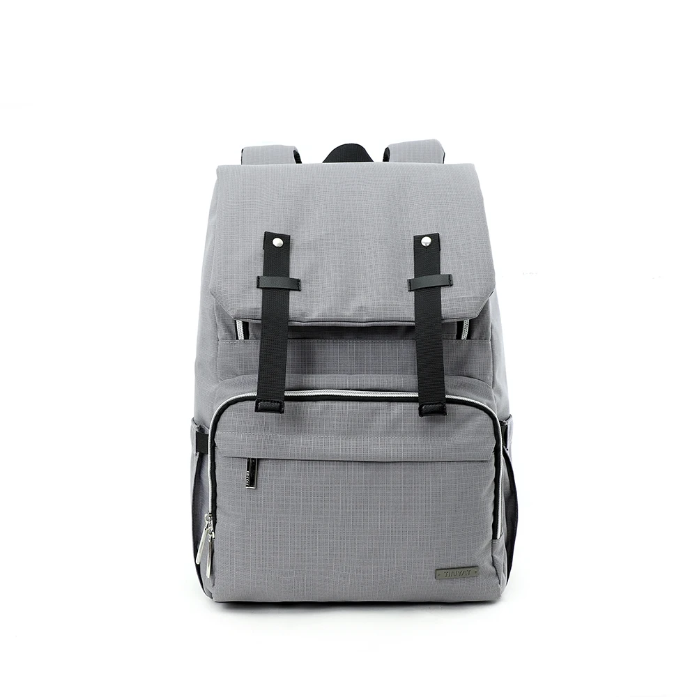 TINYAT Diaper Backpack Show Large Capacity USB Travel for Baby Things