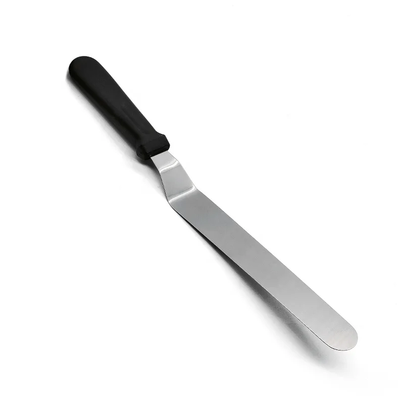 Angled Cake Frosting Spatula Professional Stainless Steel Pancake Spatula