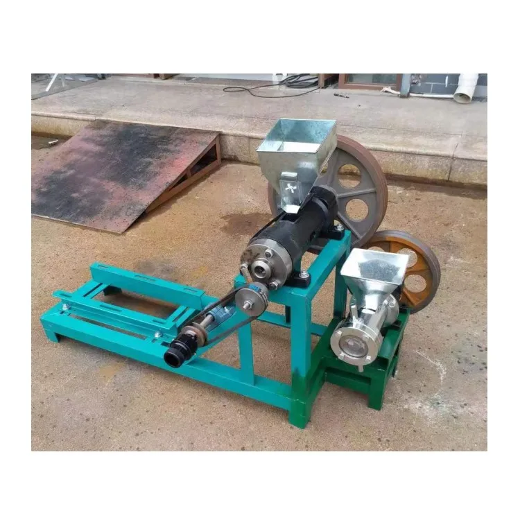 Small Automatic Cereal Rice Puffed Corn Snack Food Extruder Machine