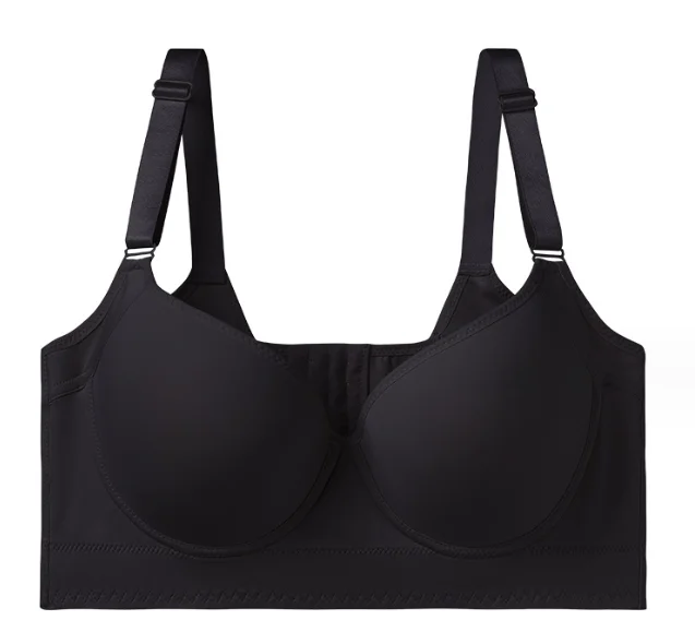 8 Hook A to F Plus Size Deep Cup Shapewear Incorporated Underwire Full Back Coverage Push Up Bra