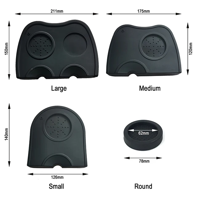 
Silicone Espresso Coffee Tamper Mat 