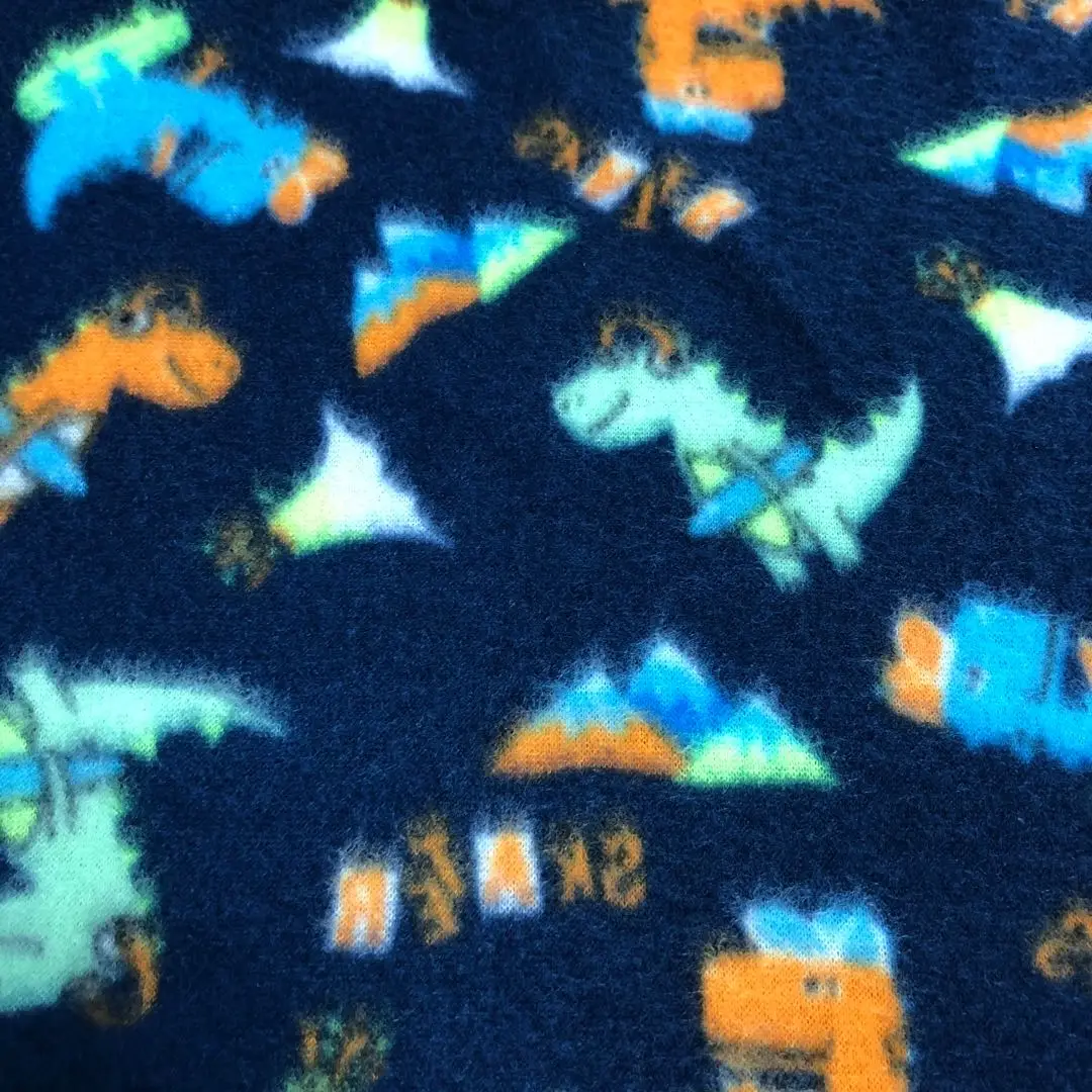 
cheap Chinese supplier double side brushed printed polar fleece fabric anti pilling for baby blanket and pajama 