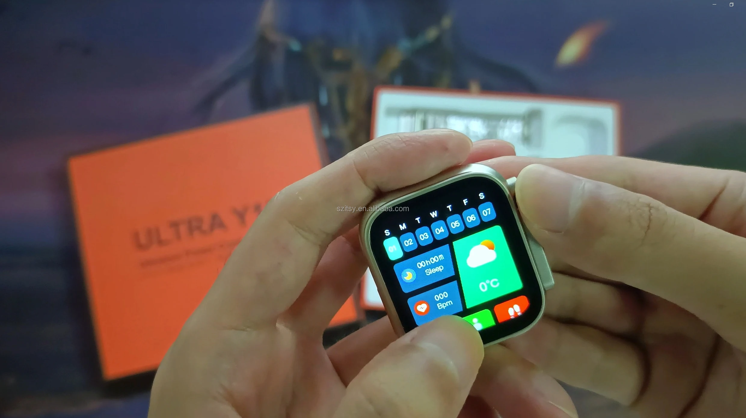 Newest  ultra Y10 smart watch 4in1 large screen wireless charging screw buckle BT call PK HNOTEC i20 ultra