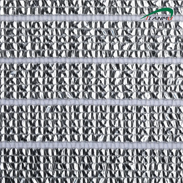 Aluminum Foil shade netting Insulation Shelter Reflective Tarpaulin Sheet Sun Proof Cool Down For Roof Balcony
