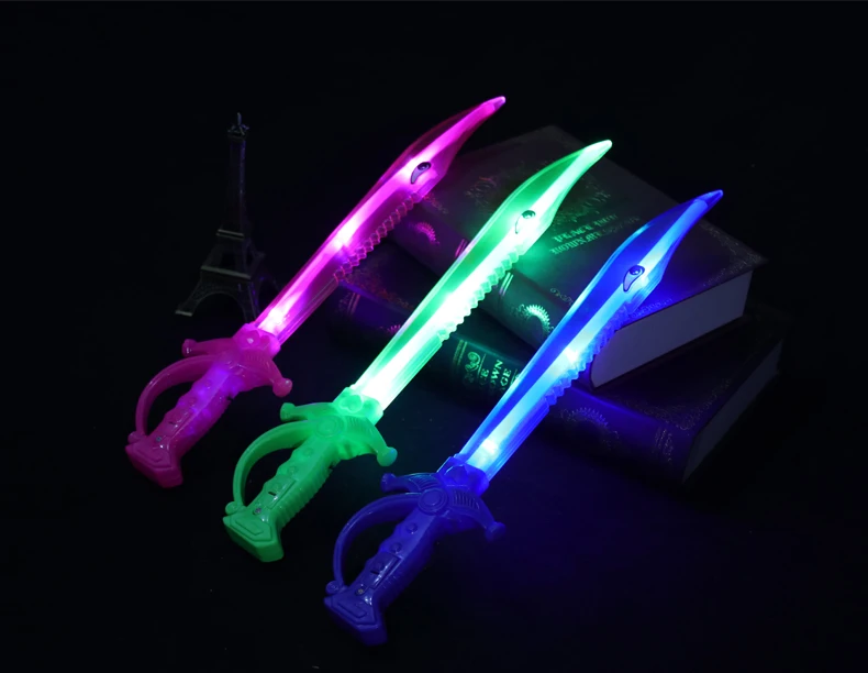 Luminous sword toy Shark Blades With Lights For Boys From the Manufacturer in China
