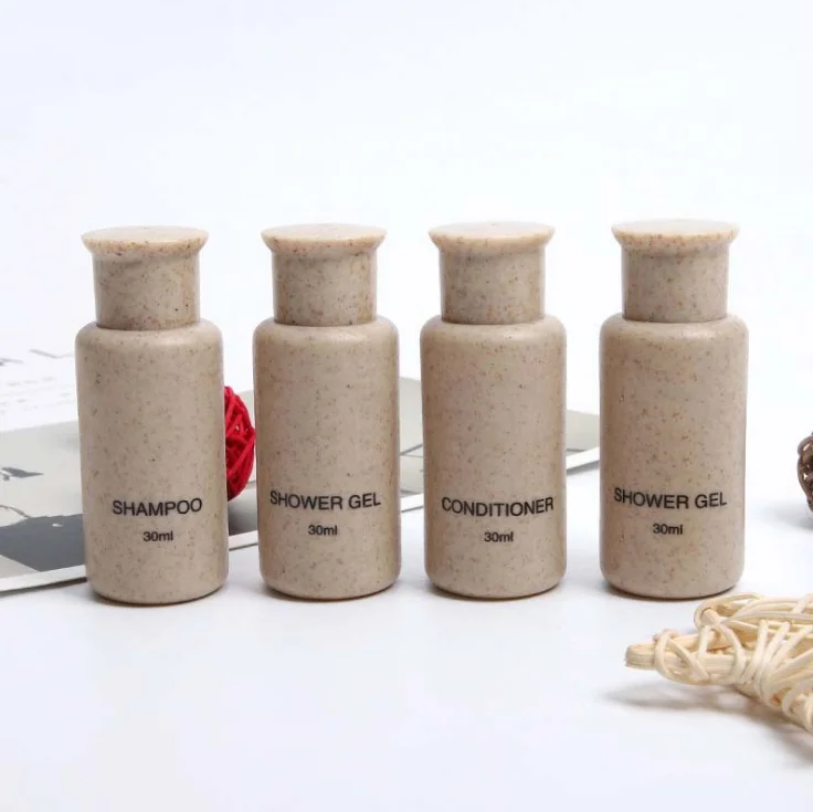 
ECO friendly free sample 30ml mini HDPE Degradable Plastic Bottle food grade Pet Materials for shampoo body lotion 