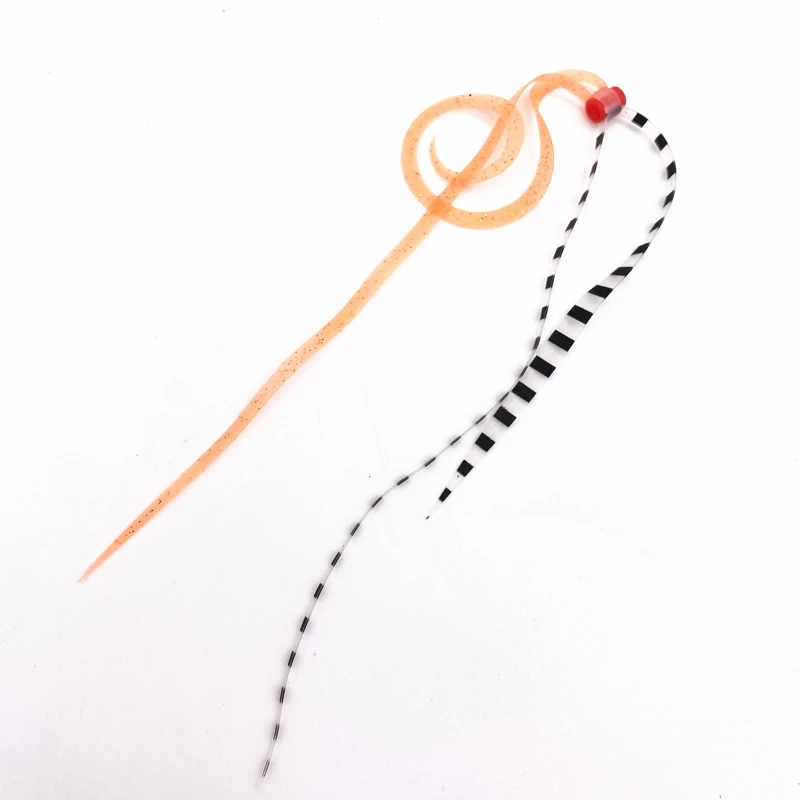 Fishing Silicone Skirt Assist hook jigging hook Jig head fishing hook lure skirt trailers integrated Spinnerbait Buzzbait