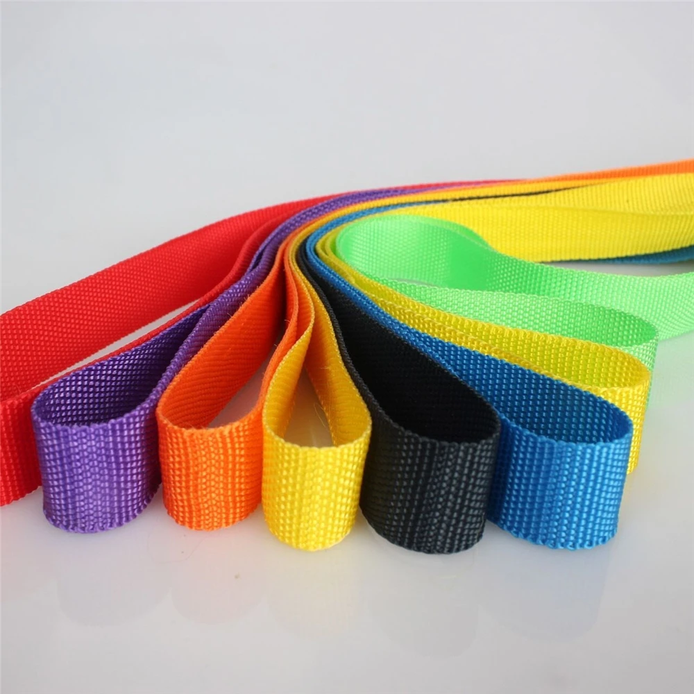 Factory price high quality woven colorful webbing pp webbing strap practical webbing belt