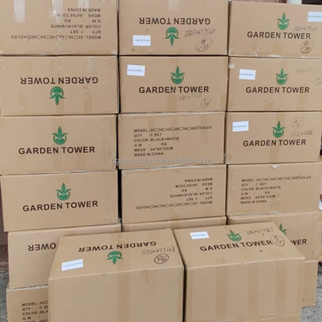 Indoor Hydroponics Farm White Tower Light Vertical Outdoor Tower Vertical Aeroponic Tower Farming