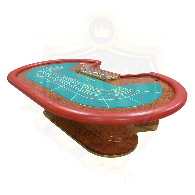 Deluxe Poker Casino Table Baccarat Table De Poker