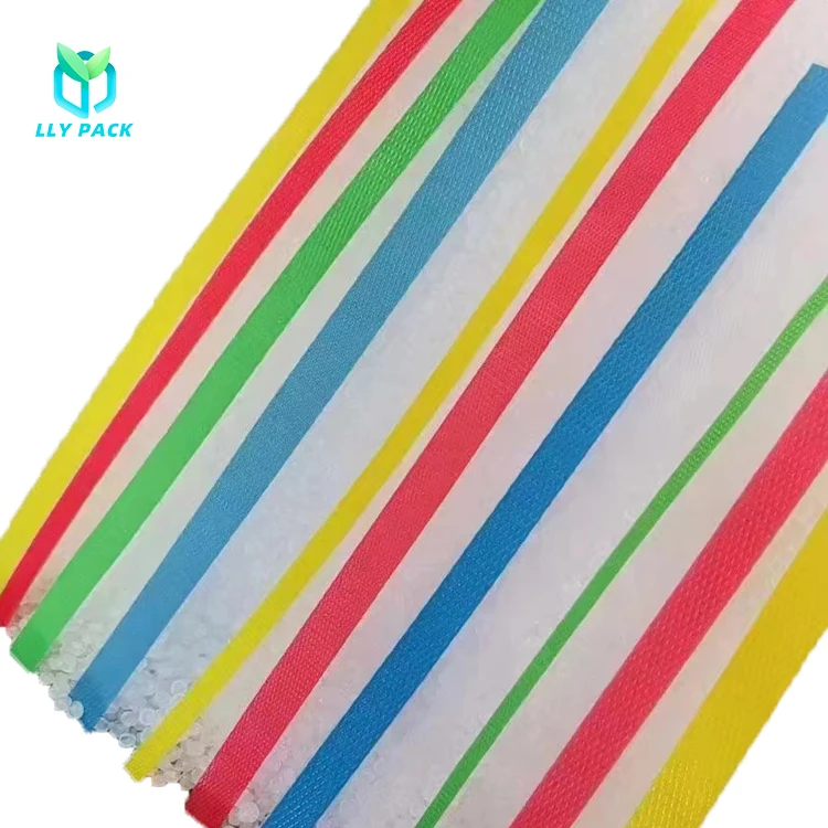 5 8 9 12mm White Plastic Strap Band PP Strapping Rolls For Automatic Packing Machine