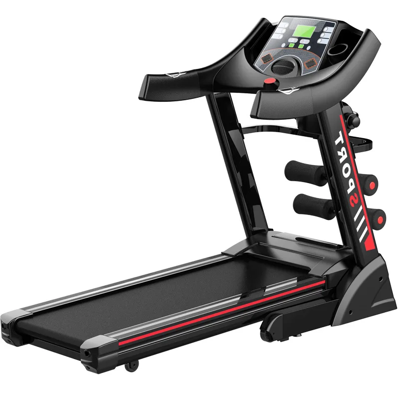 Складная беговая дорожка, тренажерный зал, оборудование для фитнеса, моторизованная беговая дорожка с экраном