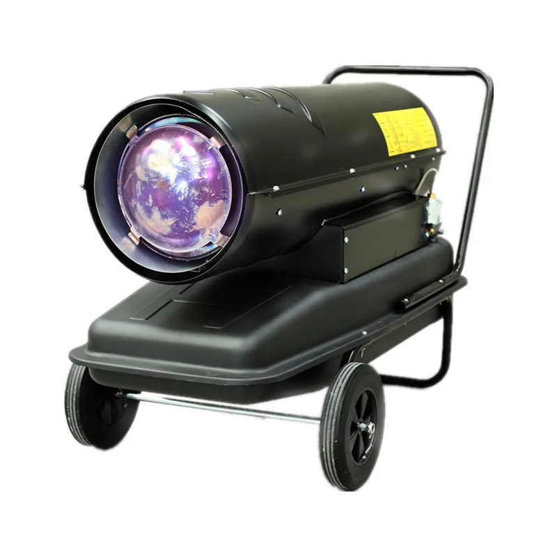 Industrial Diesel Heater with Calibrated Air Pressure Gauge and Fuel Gauge, offering Forced Air Heating