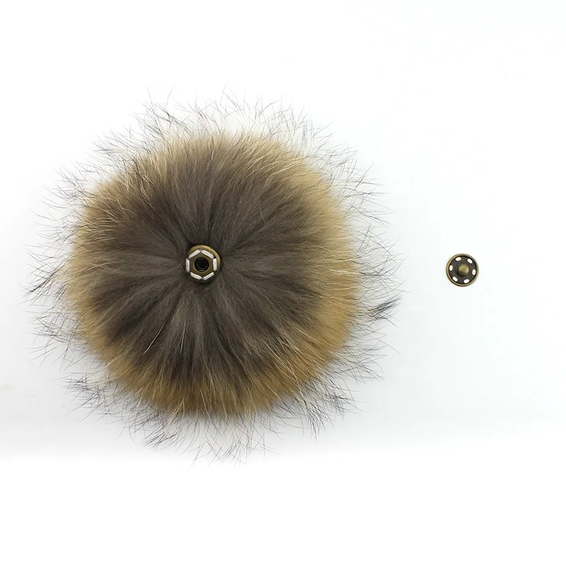 
Racoon Fur Pom Poms Balls 100% Real Ball China Raccoon Fur 