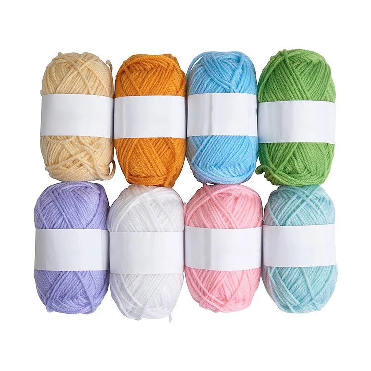  Cotton Baby Knitting Yarn Blend For