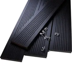 Environmental Friendly Dark Carbonized Strand Woven Bamboo Outdoor Decking